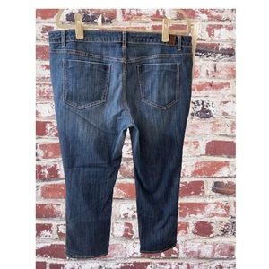 Simply Vera Vera Wang Stretch Denim Capri Jeans Size 16